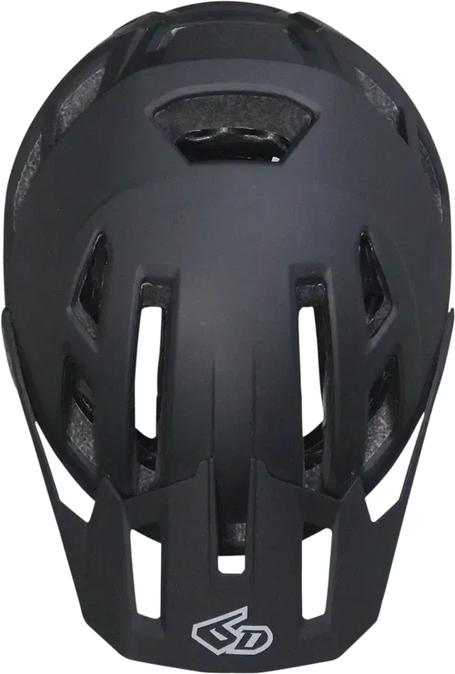 6D HELMETS ATB-2T Helmet - Ascent - Black Matte - M/L 23-0006