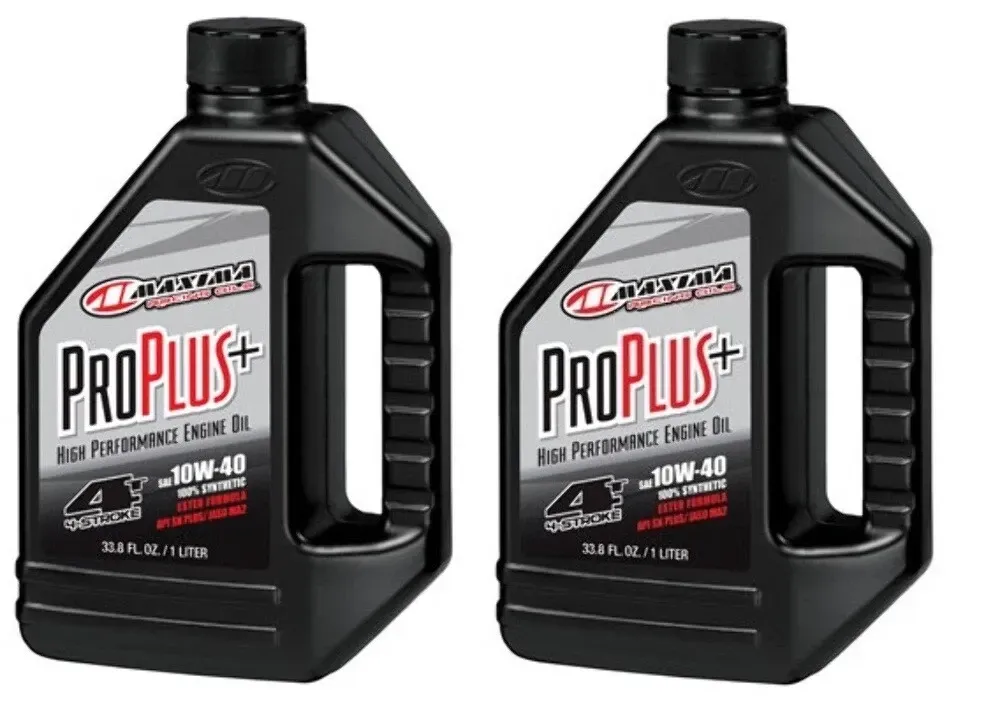 Maxima Pro Plus 10W-40 Full Synthetic Engine Oil 1L Pack of 2