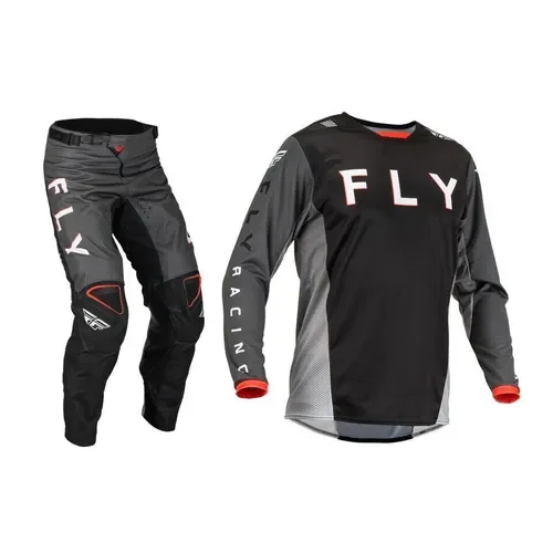 FLY Racing 2023 Kinetic Kore Jersey Pant Combo Black/Grey