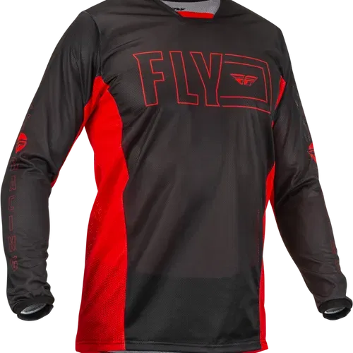 NEW! FLY RACING KINETIC MESH JERSEY RED/BLACK 23'