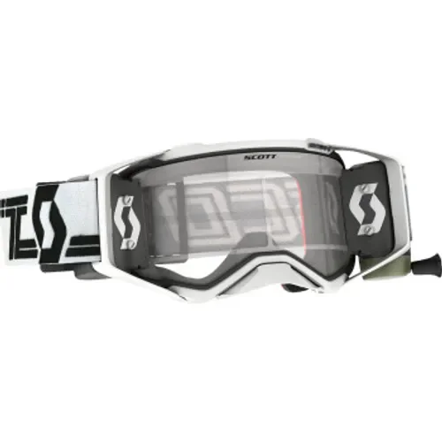 SCOTT  Prospect Super WFS Goggles - White/Black - Clear Works