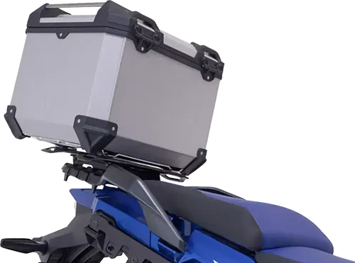 SW-MOTECH TRAX ADV Top Case System - Silver - V-Strom 650/1000/1050
