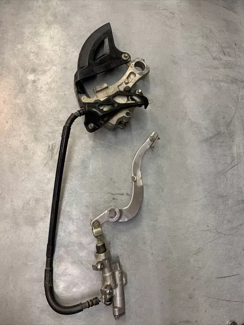 2013 YZ250F Rear brake caliper master cylinder pedal