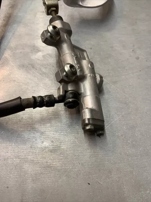 2013 YZ250F Rear brake caliper master cylinder pedal