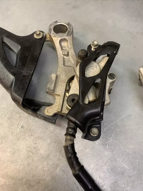 2013 YZ250F Rear brake caliper master cylinder pedal