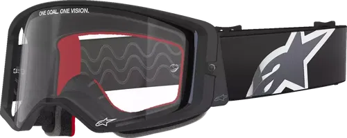 ALPINESTARS GOGGLES Supertech Goggle - Corp - Black/Gray - Clear 5100125-1507