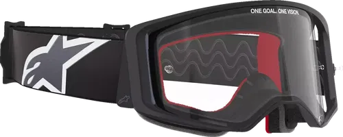 ALPINESTARS GOGGLES Supertech Goggle - Corp - Black/Gray - Clear 5100125-1507