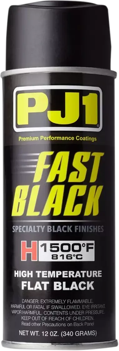 PJ1/VHT High-Temperature Exhaust Paint - Matte Black - 12 oz. net wt. - Aerosol