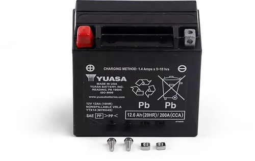 YUASA AGM Battery - YTX14 YUAM7RH4S