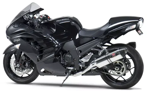 Yoshimura Exhaust Race R 77 Slip-On - Stainless Steel Dual (Part No. 1414020520)