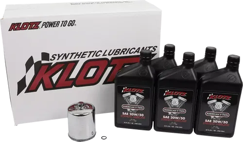 KLOTZ OIL Basic Oil Change Kit 20W-50 Harley-Davidson KH-109