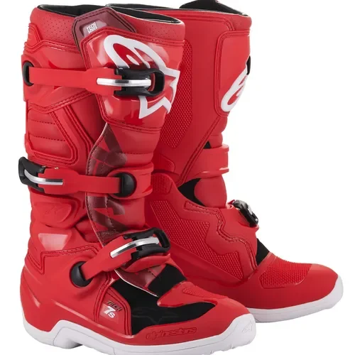 ALPINESTARS YOUTH TECH 7S BOOTS RED