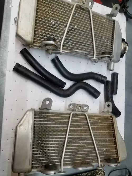 07 08 09 YZ250F Radiators 5XC-1240A-G0-00 5XC-12461-G0-00