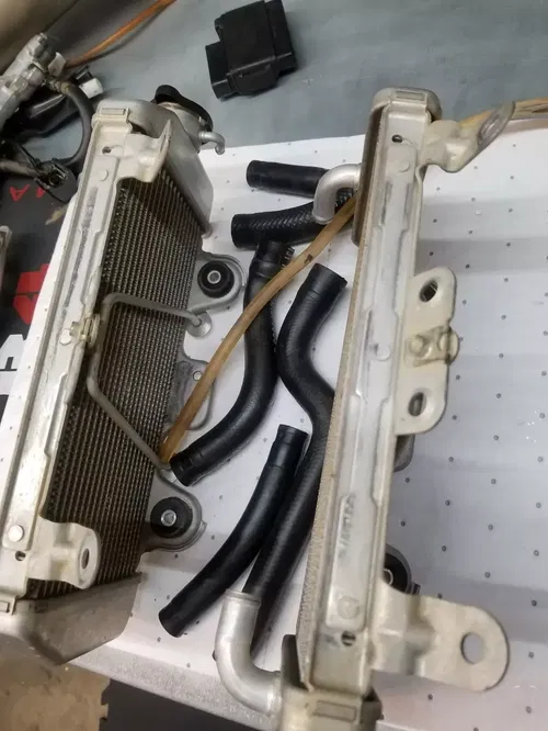 07 08 09 YZ250F Radiators 5XC-1240A-G0-00 5XC-12461-G0-00