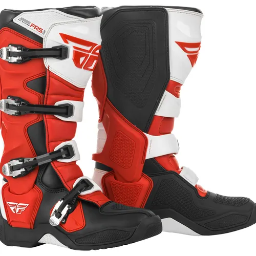 FLY RACING FR5 BOOTS RED/BLACK/WHITE