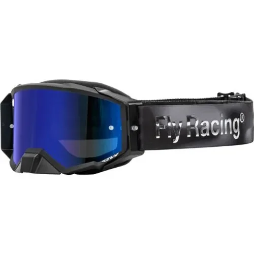 FLY RACING ZONE ELITE LEGACY GOGGLE BLK/GRY CAMO W/ MIR/SMK LENS