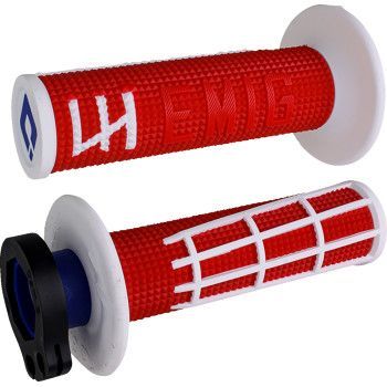 ODI Emig 2.0 Lock-On Grips Red/White