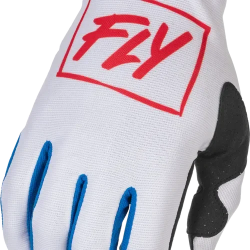 Fly Racing Lite Glove Red White Blue XS