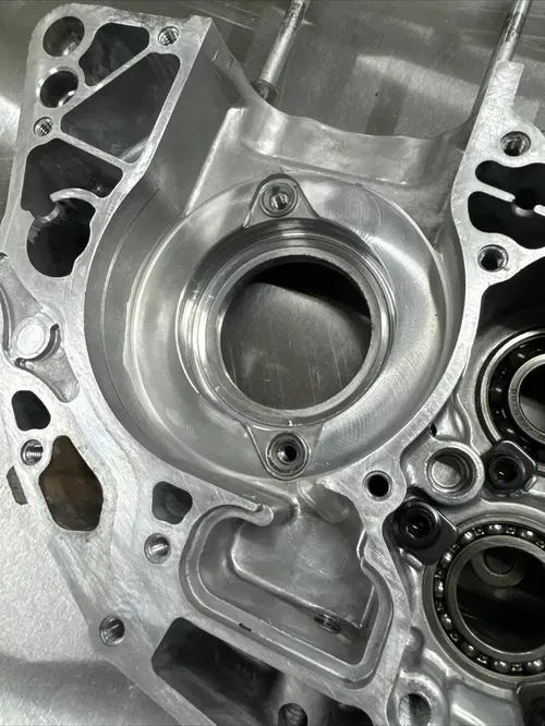 HONDA OEM 2005-2007 CRF250R RIGHT CRANKCASE 11100-KRN-506