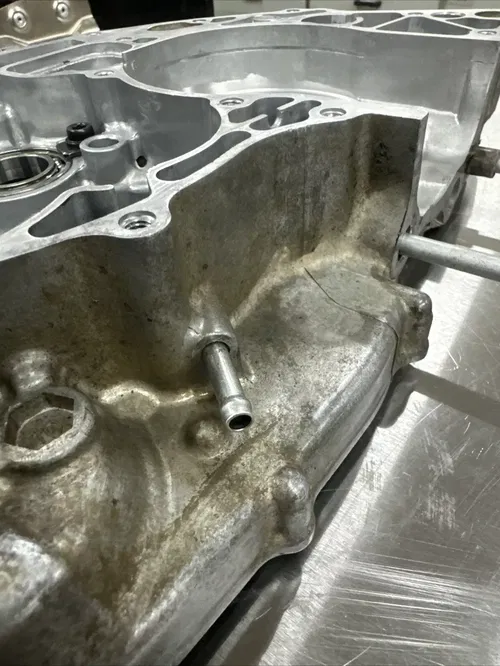 HONDA OEM 2005-2007 CRF250R RIGHT CRANKCASE 11100-KRN-506
