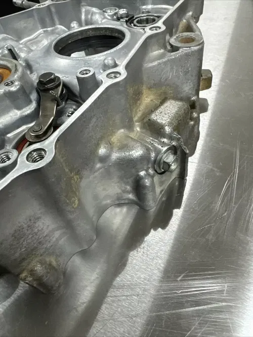 HONDA OEM 2005-2007 CRF250R RIGHT CRANKCASE 11100-KRN-506