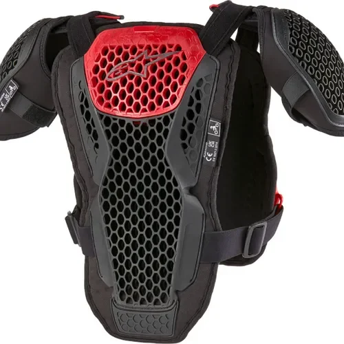ALPINESTARS BIONIC ACTION YOUTH CHEST PROTECTOR BLK/RED LG/XL