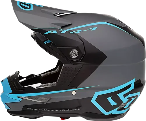 6D HELMETS ATR-1 Helmet - Stealth Cyan Medium 10-4626