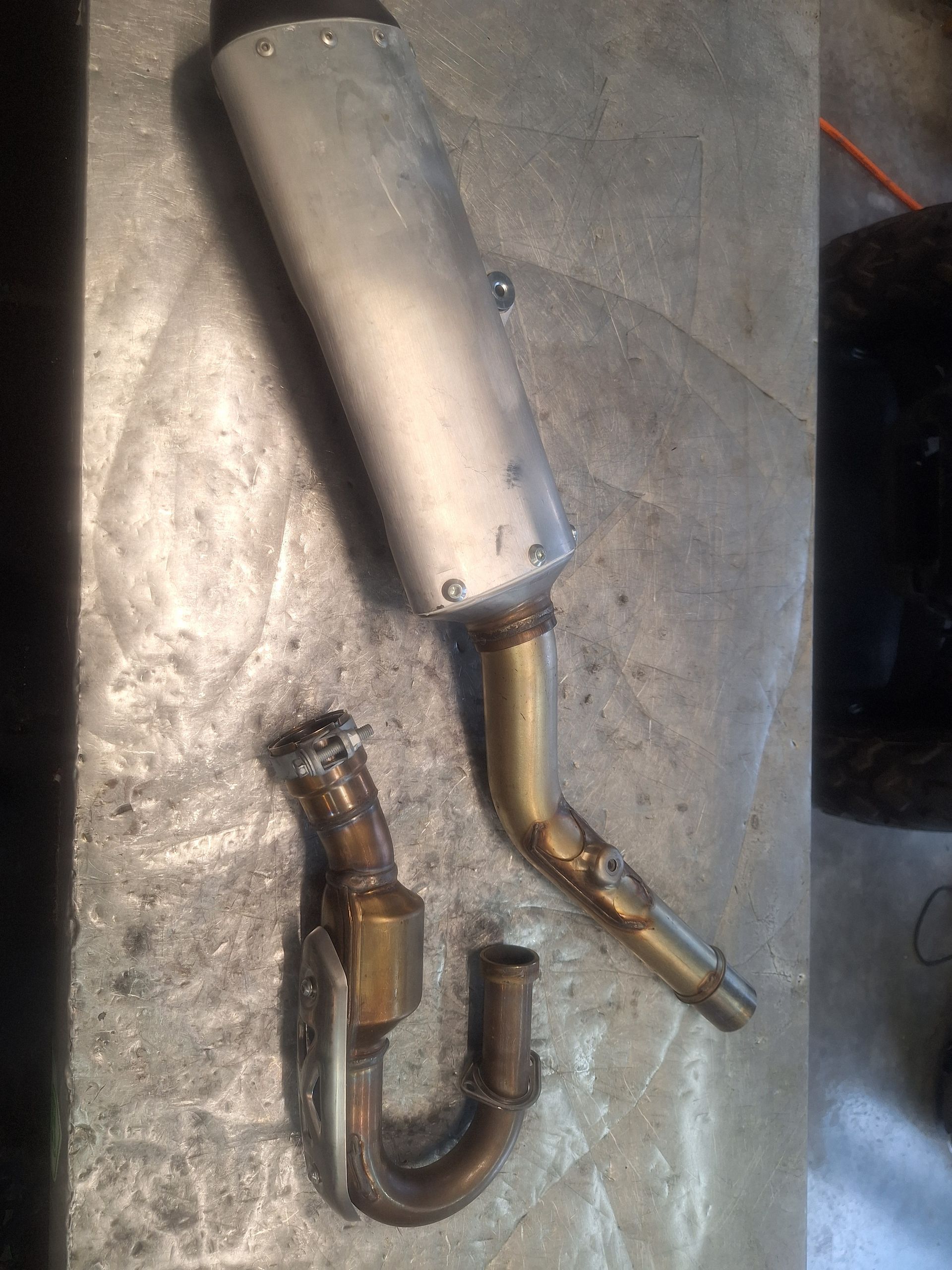 2024 Kawasaki KX250F X Exhaust System New Takeoff