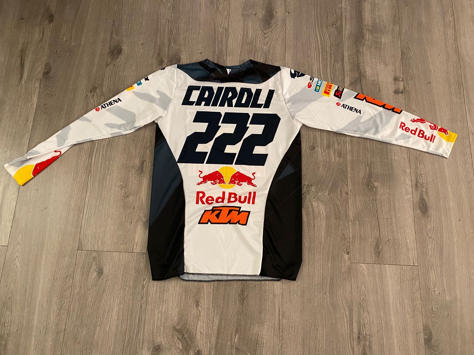 Blake Wharton Raceworn Autographed Rockstar Suzuki Jersey