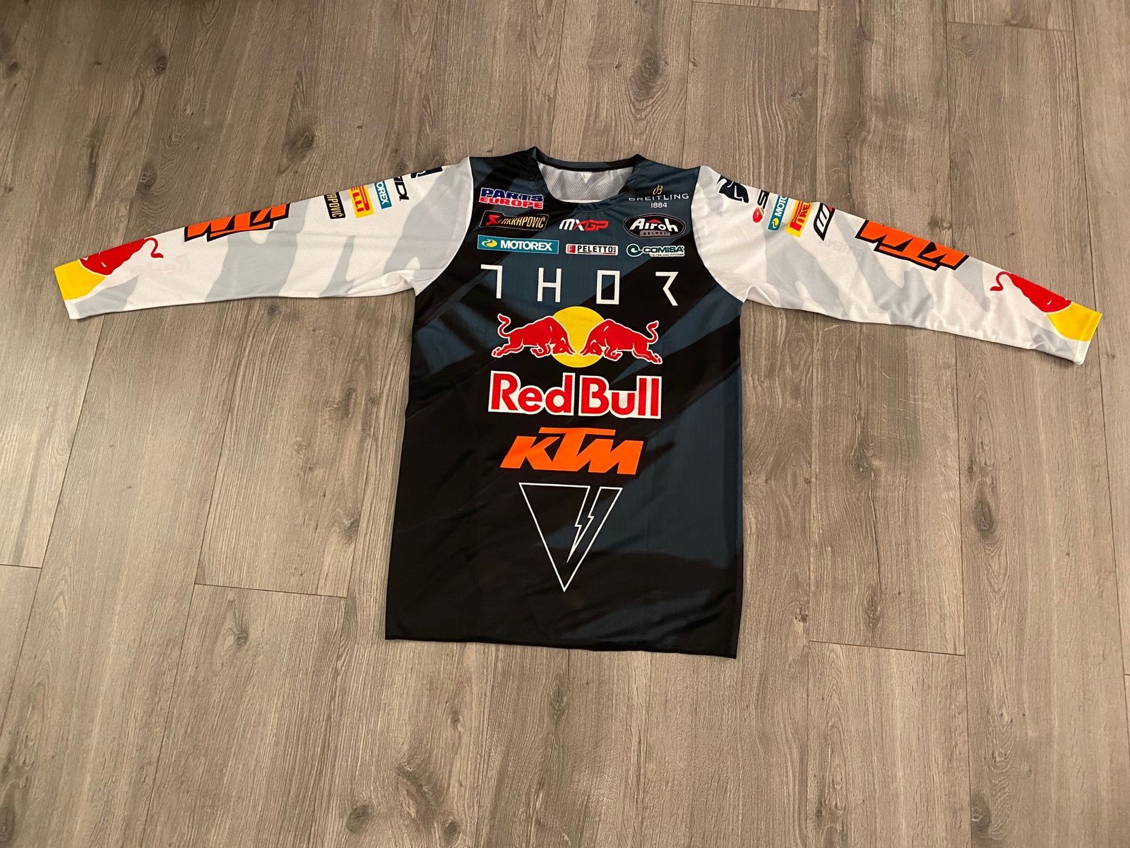 Blake Wharton Raceworn Autographed Rockstar Suzuki Jersey