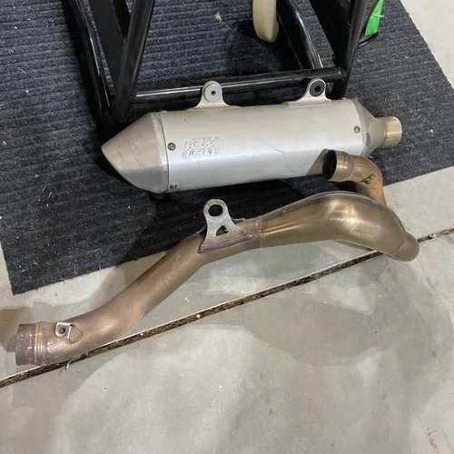 Stock 2017 Sxf450 Exhaust System
