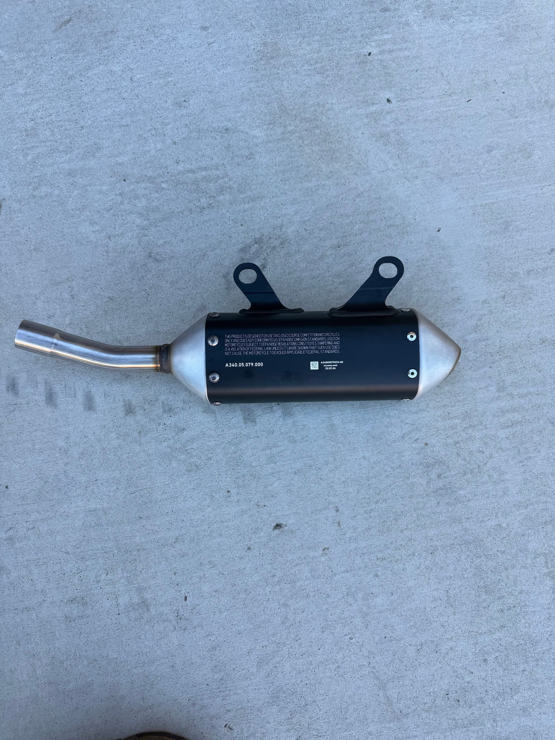Stock Husqvarna  2-stroke Silencer