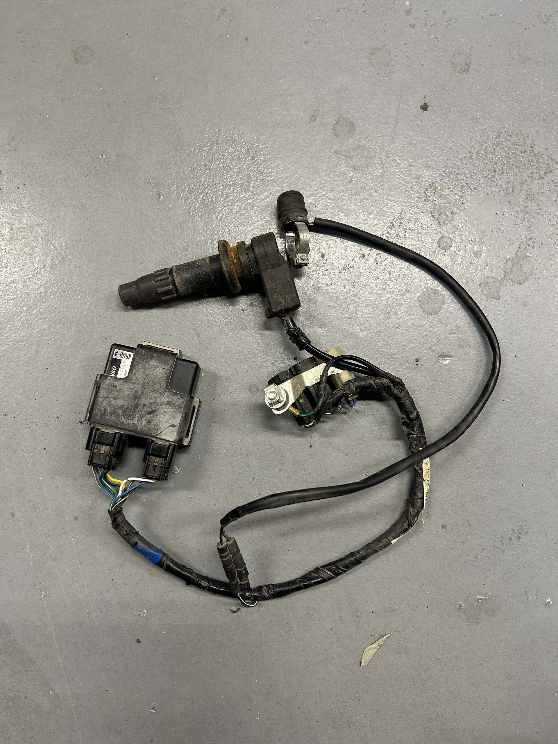 2006  Honda CRF250R ECU Coil Wiring