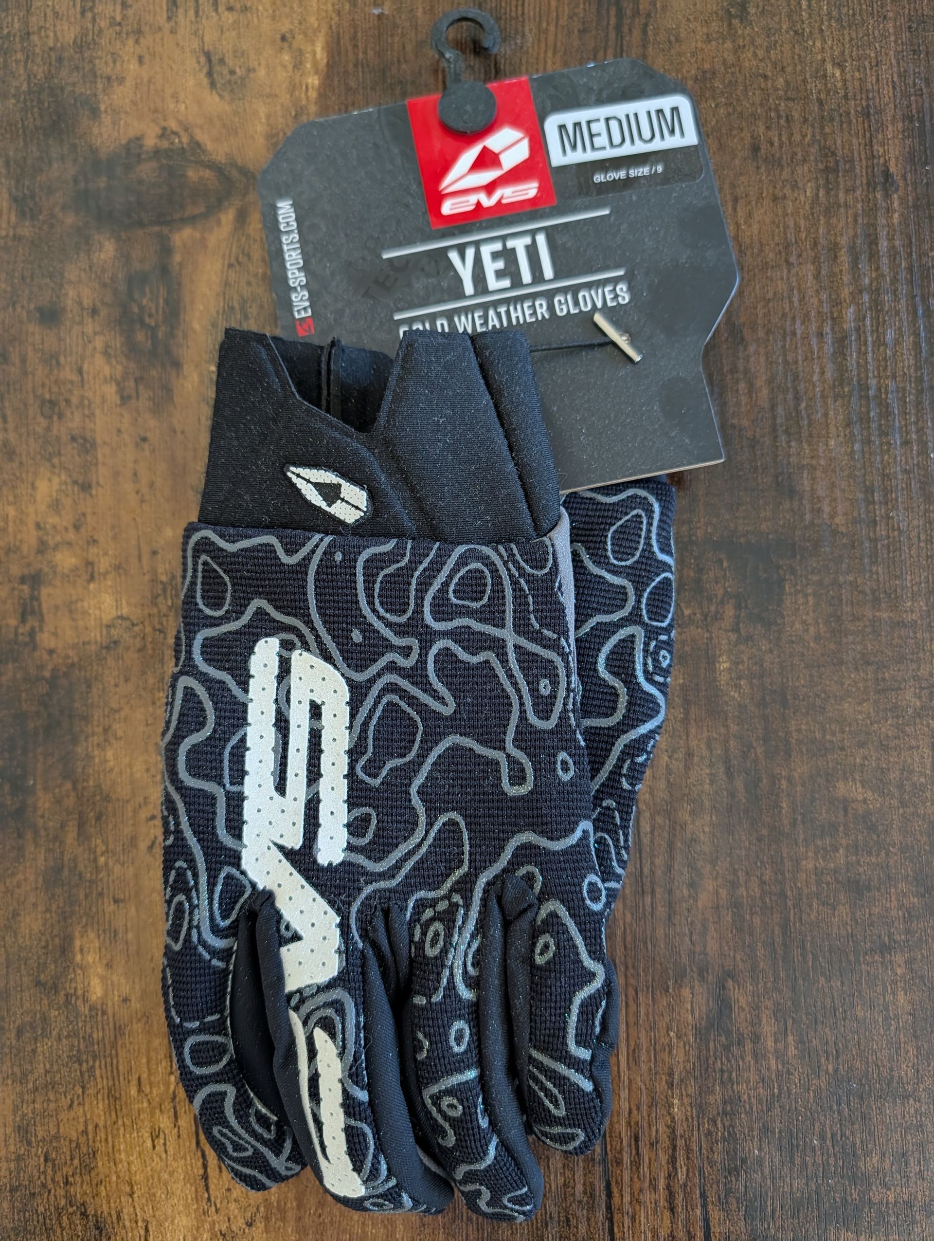 EVS "Yeti" Off-road, Dual-sport And ADV Gloves - Wet/Cold Weather-proof - Medium