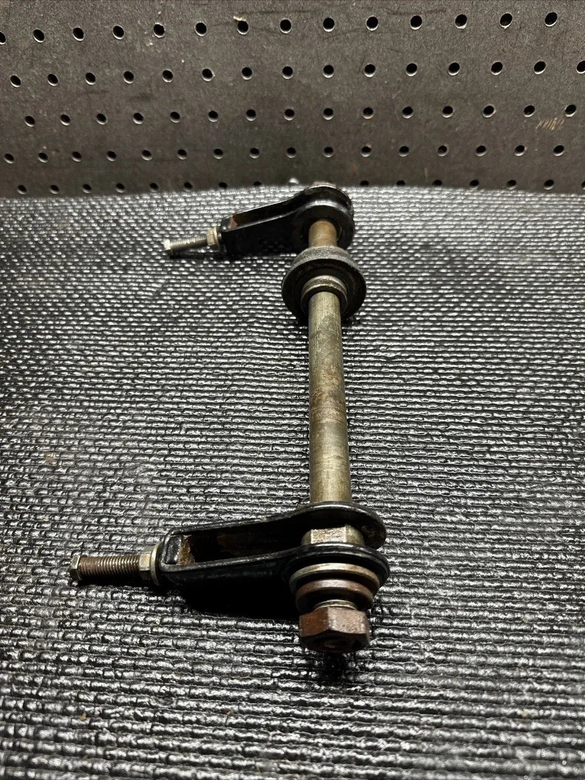 1980 Yamaha YZ250 Rear Axle Spacer Blocks Adjuster Bolts