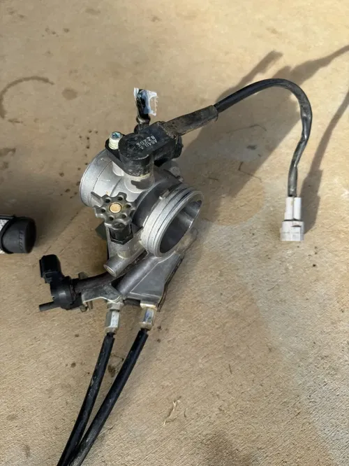 2020 Kawasaki KX250F Throttle Body Injection FI Keihin Twist Throttle Motion Pro