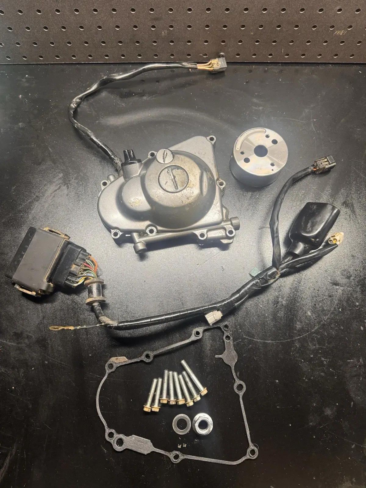 2006-2009 Yamaha YZ450F Ignition System ECU CDI Computer Stator Flywheel Harness