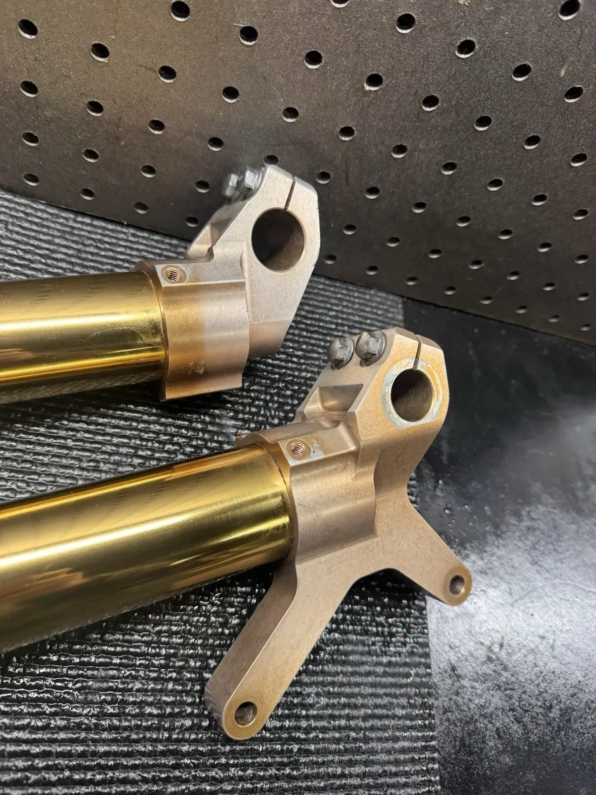 96-04 Yamaha YZ125 YZ250 YZ250F YZ450F OHLINS Gold Forks Kit Super Evo FG1040