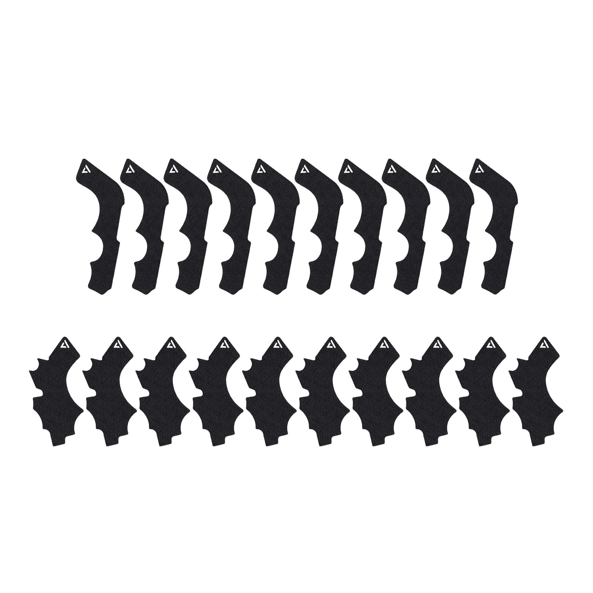 10 Pairs│2001-2026 Kawasaki KX85 KX100 KX112 Black Grip Tape│Adrenaline Addicts