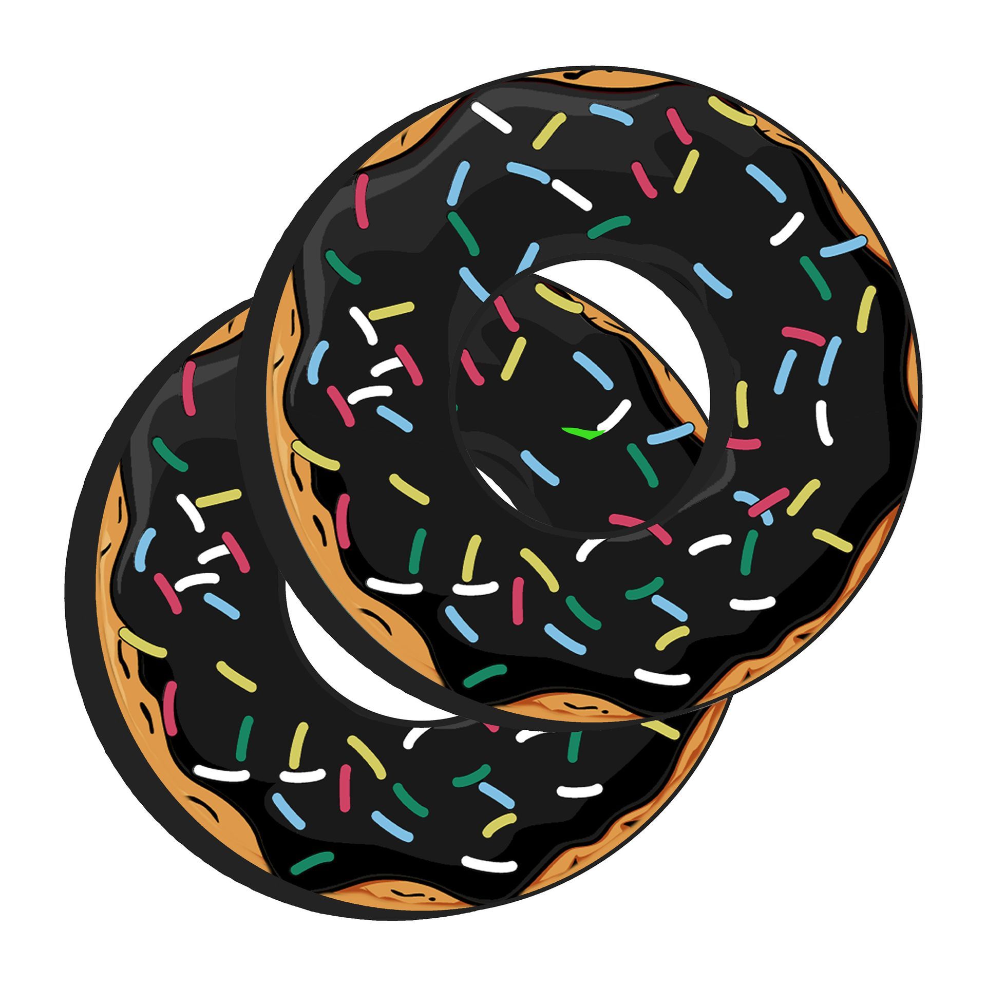 Gripdonuts.com® Premium Dirt Bike Grip Donuts │ Blackout Doughnut