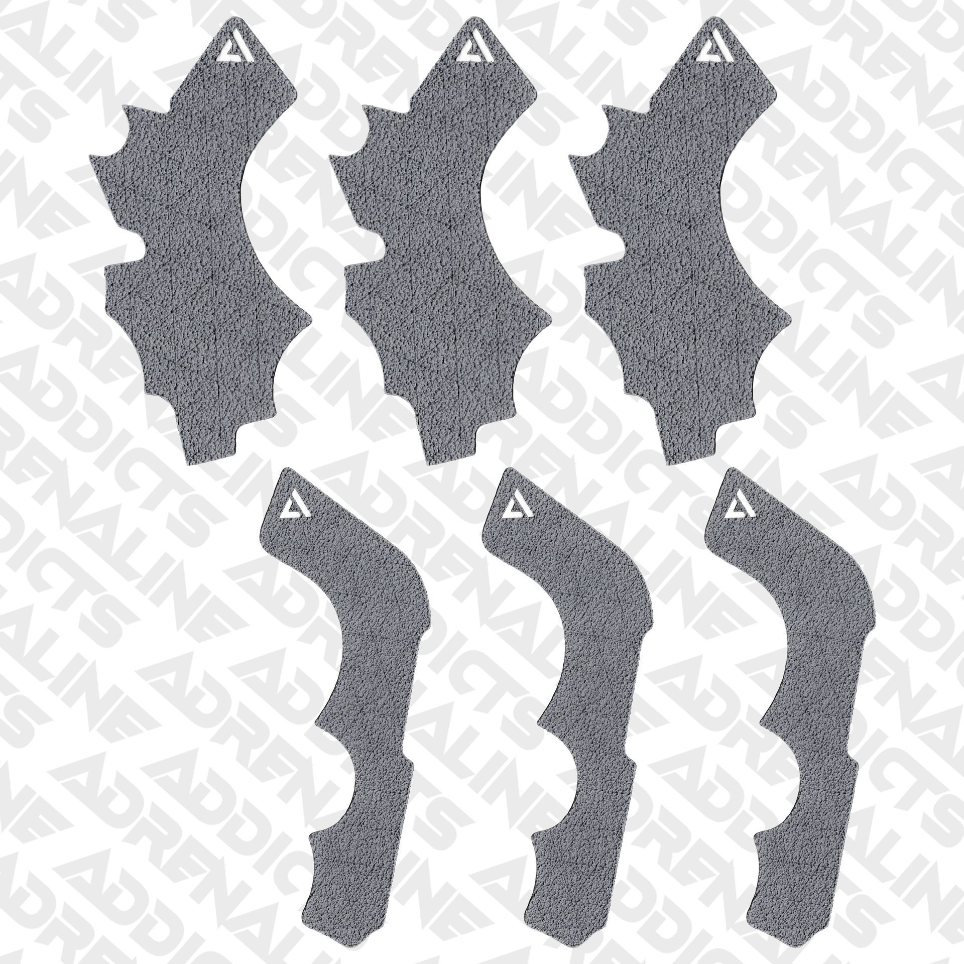 3 Pairs│2001-2026 Kawasaki KX85 KX100 KX112 Black Grip Tape │Adrenaline Addicts