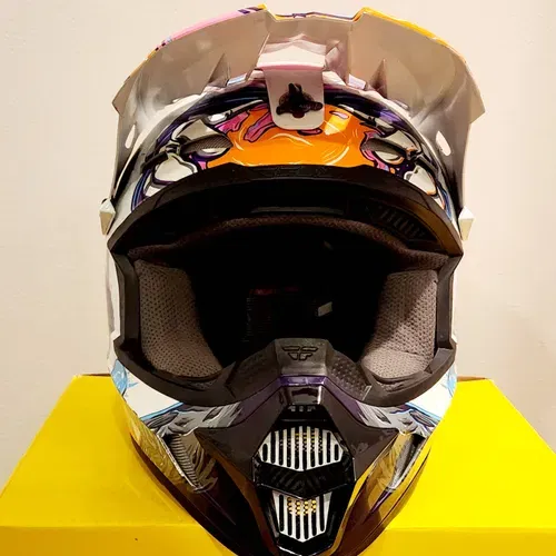 Fly Racing Helmet And Goggles 