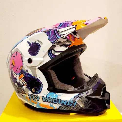 Fly Racing Helmet And Goggles 