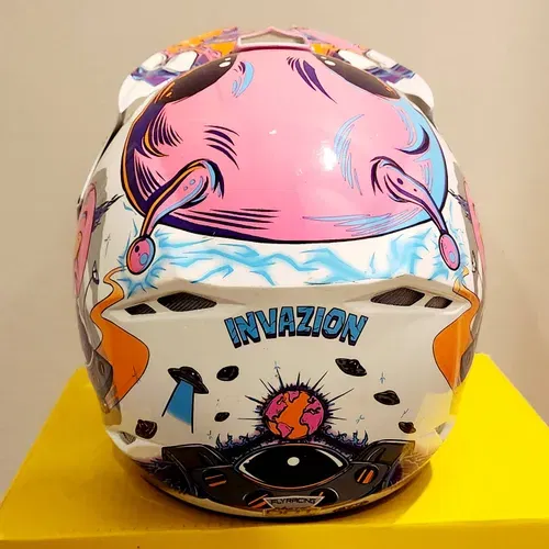Fly Racing Helmet And Goggles 