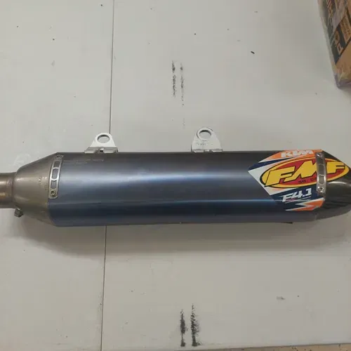 Troy Lee Team FMF 4.1 Titanium slip on 16-18 KTM 250 SXF 