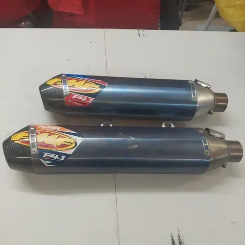 Troy Lee Team FMF 4.1 Titanium slip on 16-18 KTM 250 SXF 