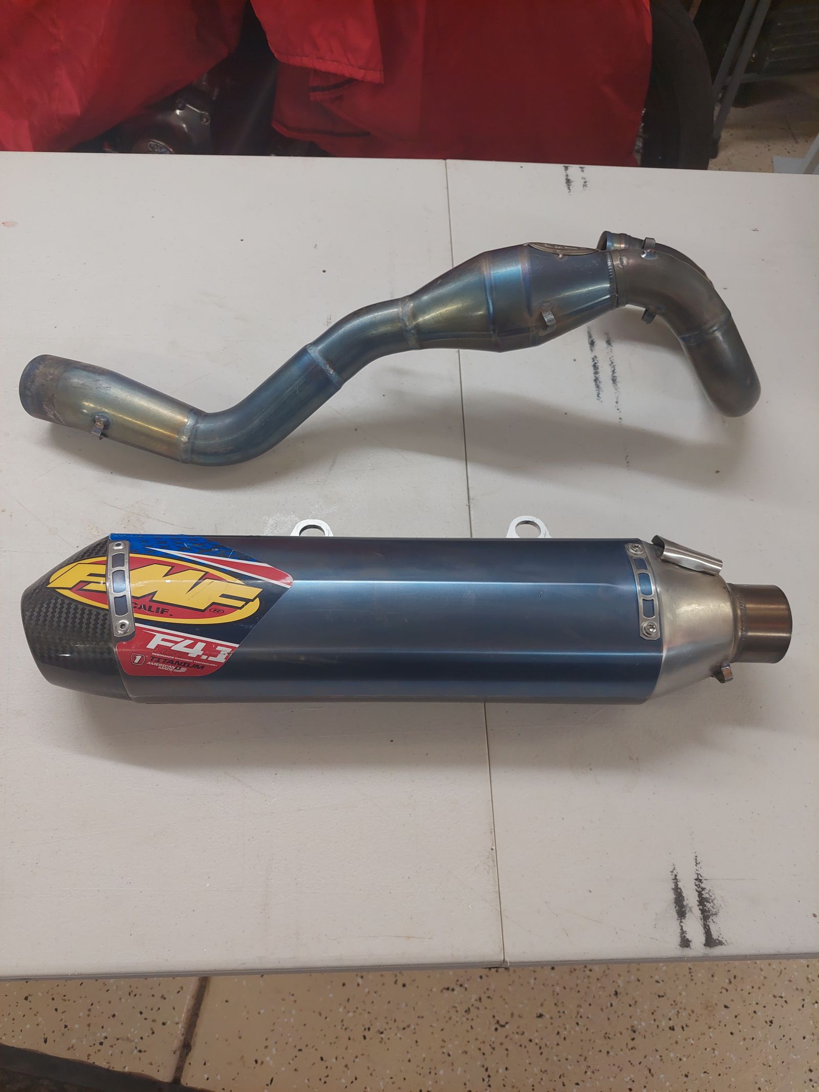 Ktm 250 sx f fmf exhaust outlet