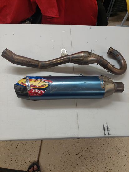 FMF Titanium exhaust 250/350 SXF/XCF  2012-2015