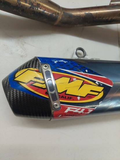 FMF Titanium exhaust 250/350 SXF/XCF  2012-2015