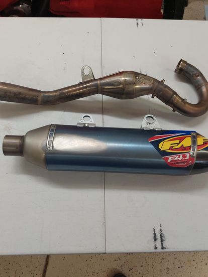 FMF Titanium exhaust 250/350 SXF/XCF  2012-2015